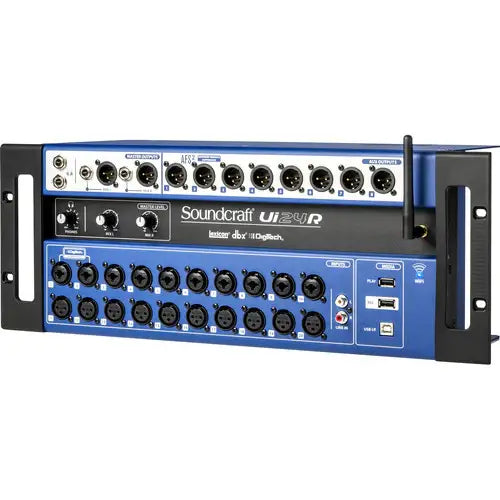 Soundcraft Ui24R 24-Channel Digital Mixer / Multitrack USB Recorder with Wireless Control - 5076585
