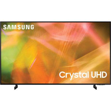 Samsung 55 inch LED Flat 4K UHD HDR 3840x2160 120MR Smart WiFi Bixby (AU8000) LED TVs Samsung
