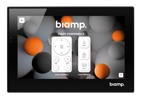 Biamp 920-01871-10000 Apprimo Touch 7 Black Apprimo Biamp