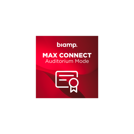 Biamp 900-10004 MAX Connect Auditorium Mode License Modena Biamp