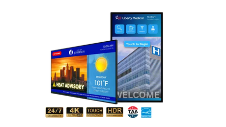 Planar URP2 55in 4K UHD Commercial Display Displays Planar