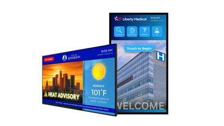 Planar UltraRes P Series 98" 4K Interactive Touch Display Interactive Displays Planar