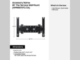 Samsung 85 inch Terrace Wall Mount Tilt Wall Mounts Samsung