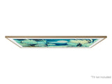 Samsung 55 inch The Frame Customizable Bezel - Modern Teak Accessories Samsung