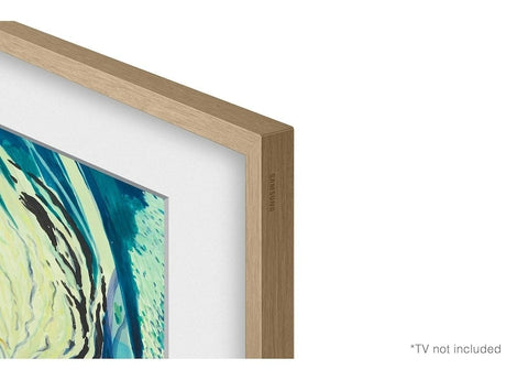 Samsung 2023 32 inch The Frame Customizable Bezel - Modern Teak Accessories Samsung