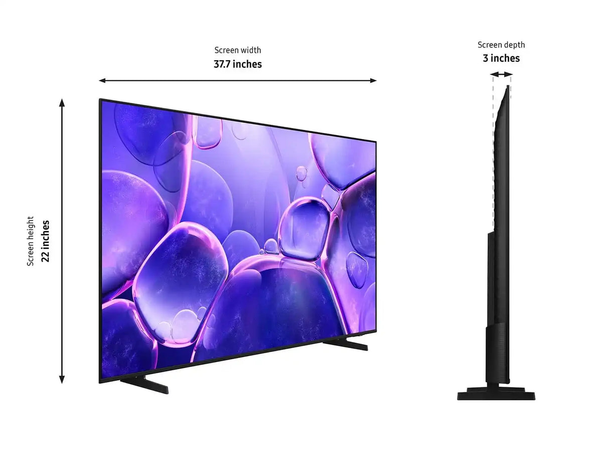 Samsung HG43U600FNFXZA 43" HU6000F Non-Smart Hospitality TV with Pro:Idiom for Set Top Box Deployments