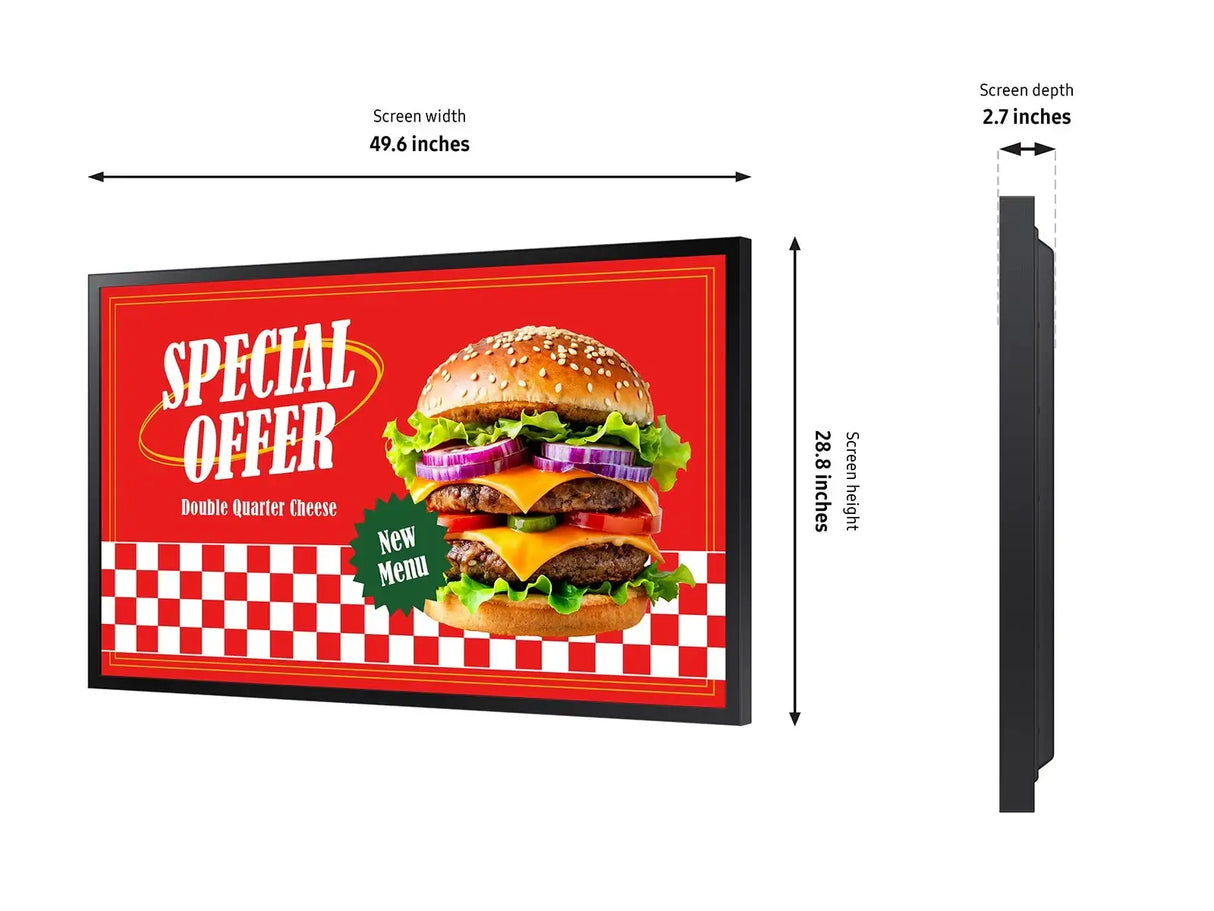 Samsung OH55DX-S 55" High Brightness Commercial LED Outdoor Display