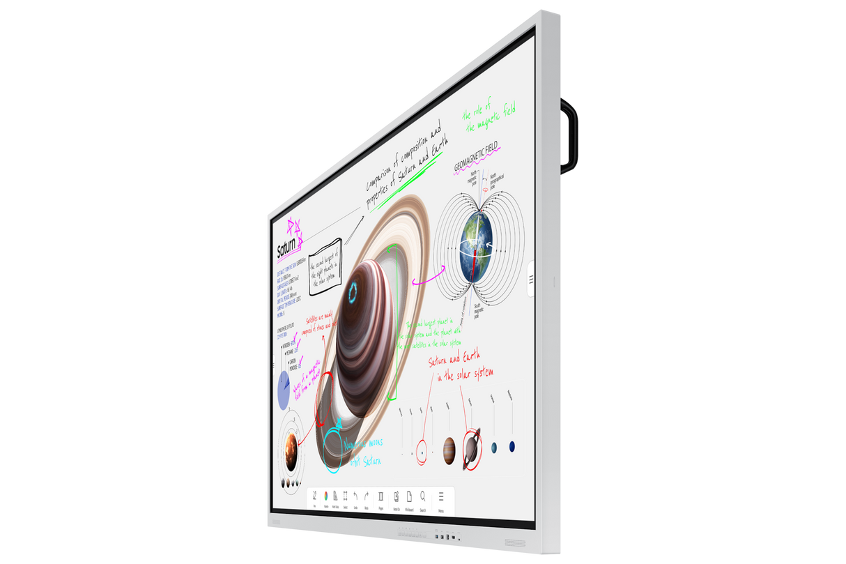 Samsung Flip 75 – 75-Inch 4K Collaborative Whiteboard Display, 450 nit Touch Screen Monitors Samsung