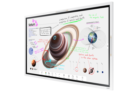 Samsung Flip 55 – 55-Inch 4K Collaborative Whiteboard Display, 450 nit Touch Screen Monitors Samsung