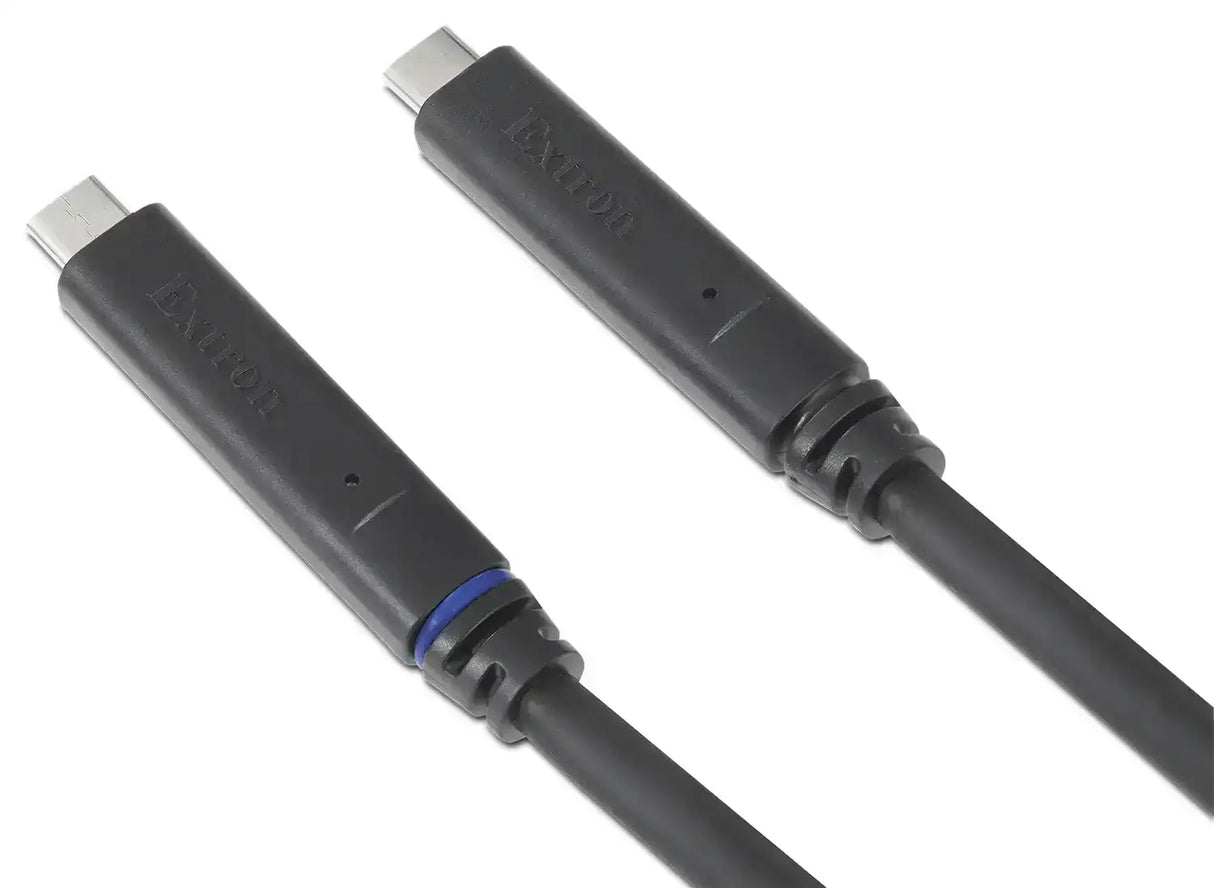 Extron USBC Pro/30 30' USB-C 5 Gbps Optical Cables with 4K/30 Video and 60 W Power Delivery