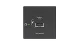 Extron Flex55 USB 311 PowerPlate (1) USB-C & (1) USB-A, Black