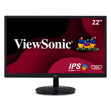 ViewSonic VA2259-SMH – 22-Inch Frameless Full HD IPS Monitor - Discontinued Computer Monitors ViewSonic
