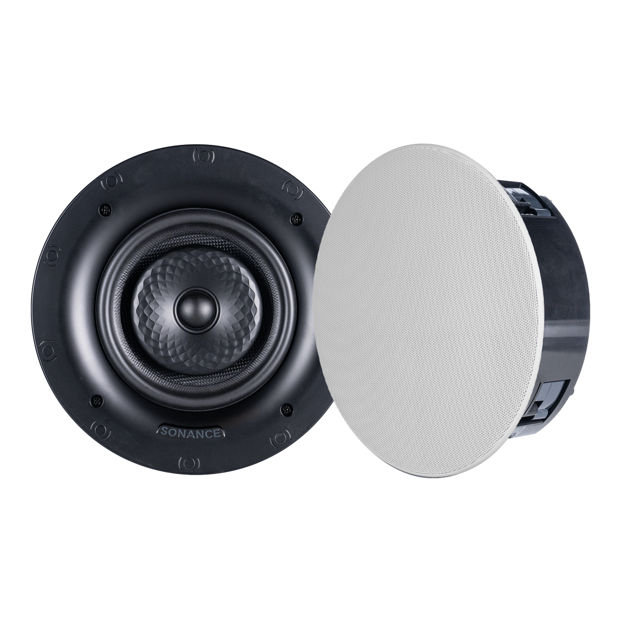 Sonance VX62R TL SST – Stainless Trim In-Ceiling Speaker In-Ceiling Speakers Sonance