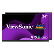 ViewSonic VG2455_56A_H2 – 24-Inch Ergonomic FHD Monitor Hero 2 Bundle Computer Monitors ViewSonic