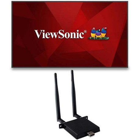 ViewSonic CDE4330-W1 43" 4K UHD CDE4330 bundle - Creation Networks