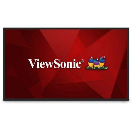 ViewSonic CDE7512 75" 3840 x 2160 4K UHD Wireless Presentation Display 16/7 - Black - Creation Networks