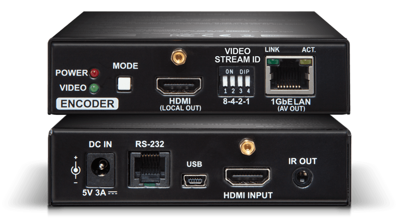 Lightware VINX-120-HDMI-ENC AV Over IP Scaling Multimedia Extender with USB K+M, RS-232 and IR - 91810002