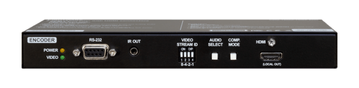 Lightware VINX-120AP-HDMI-ENC AV Over IP Scaling Multimedia Extender with USB K+M, RS-232 and IR - 91810008