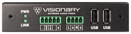 Visionary Solutions PacketAV D4100 4K UHD over IP POE Decoder - Creation Networks