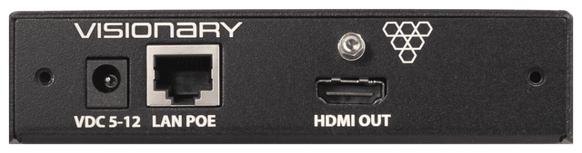 Visionary Solutions PacketAV D4100 4K UHD over IP POE Decoder - Creation Networks