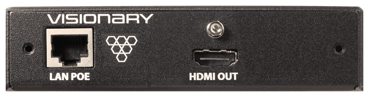 Visionary Solutions PacketAV D5100 4K60 4:4:4 UHD IP POE Matrix Decoder - Creation Networks