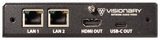 Visionary Solutions PacketAV D5200 4K60 4:4:4 UHD IP POE+ Matrix Decoder, AES67/Dante - Creation Networks