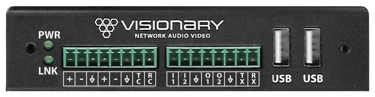 Visionary Solutions PacketAV D5200 4K60 4:4:4 UHD IP POE+ Matrix Decoder, AES67/Dante - Creation Networks