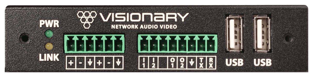 Visionary Solutions PacketAV DuetD-2 Decoder 4K UHD over IP Cinema Quality Ultra-Low Latency - Creation Networks