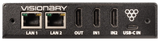 Visionary Solutions PacketAV DuetE-5 Encoder, POE+ Single Port AES67/Dante - Creation Networks