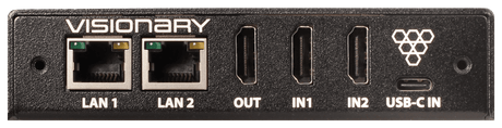 Visionary Solutions PacketAV DuetE-5 Encoder, POE+ Single Port AES67/Dante - Creation Networks