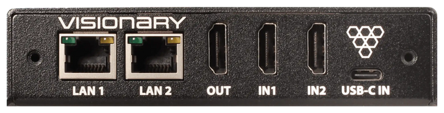 Visionary Solutions PacketAV DuetE-5 Encoder, POE+ Single Port AES67/Dante - Creation Networks