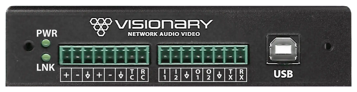 Visionary Solutions PacketAV DuetE-5 Encoder, POE+ Single Port AES67/Dante - Creation Networks