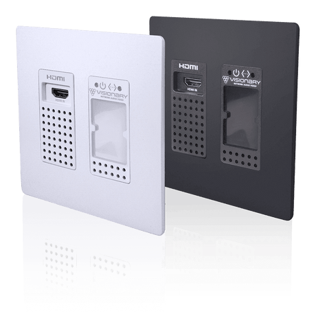 Visionary Solutions PacketAV DuetE-WP-H Wall Plate Encoder Faceplate, HDMI Only - Creation Networks