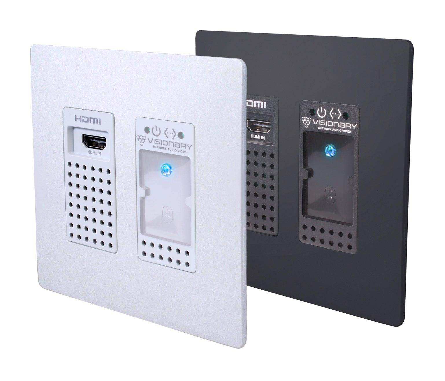 Visionary DuetE5-WP-BT 4K60 Wall Plate Encoder | Dante – Creation
