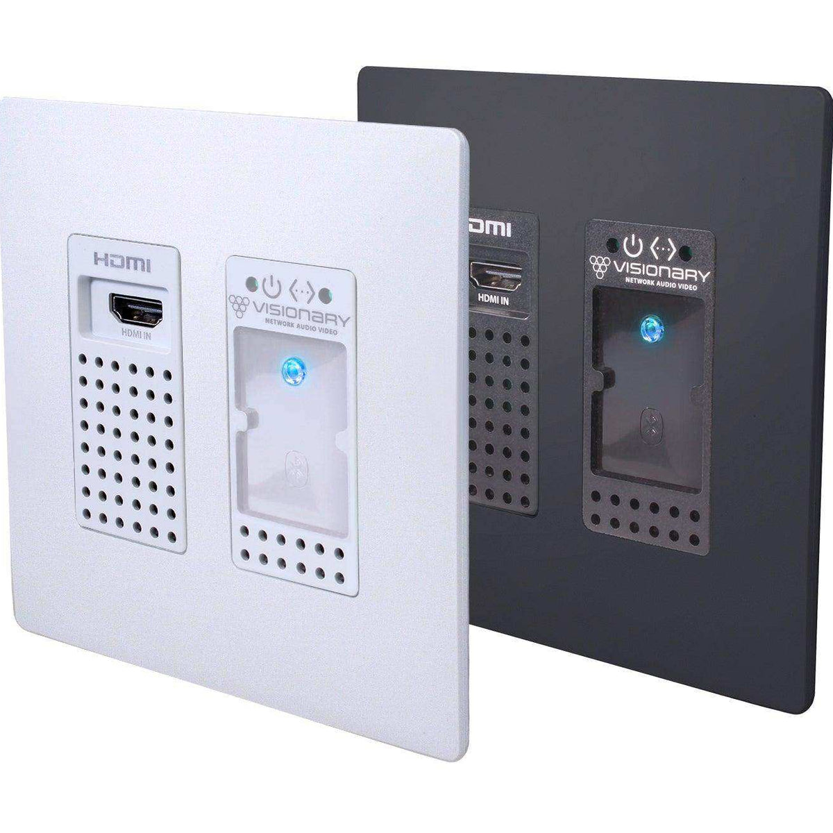 Visionary DuetE5-WP-BT 4K60 Wall Plate Encoder | Dante – Creation Networks