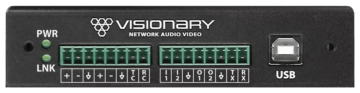 Visionary Solutions PacketAV E5200 4K60 4:4:4 UHD IP POE+ Matrix Encoder, AES67/Dante - Creation Networks