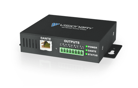 Visionary Solutions PNA-D4 POE+ Four Channel Class-D Network Audio Amplifier - Creation Networks