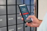 Visix Choros space booking for locker reservations via QR code