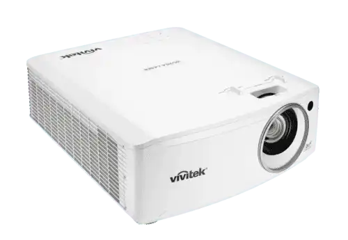 Vivitek DU4771Z-WH WUXGA 1920x1200 6000 Lumens DLP Laser Proj 1.15-1.9:1 Lens (White) Projection Vivitek
