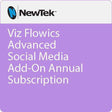 Vizrt VFASMAOASub Viz Flowics Advanced Social Media Add-on Annual Subscription - SW-FL0000004 - Creation Networks