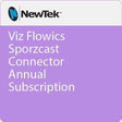 Vizrt VFSCASub Viz Flowics Sportzcast Connector Annual Subscription - SW-FL0000006 - Creation Networks
