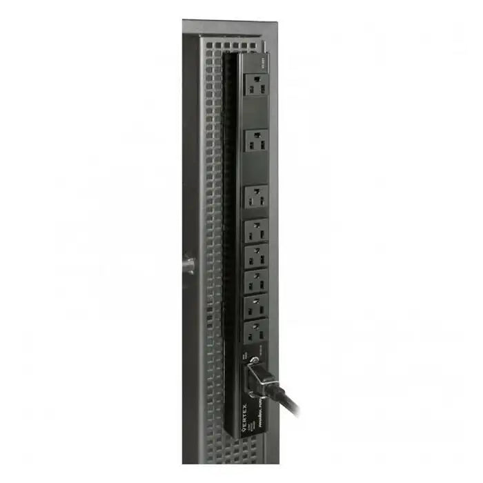 Panamax VT-EXT 12A Vertical Rack Strip Power Distribution with 8 Outlets