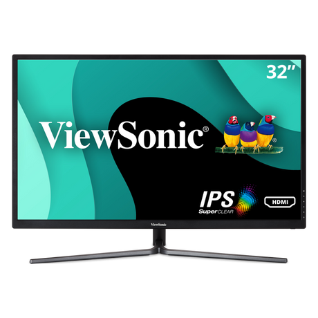 ViewSonic VX3211-2K-MHD – 32-Inch QHD SuperClear IPS Monitor - Discontinued Computer Monitors ViewSonic