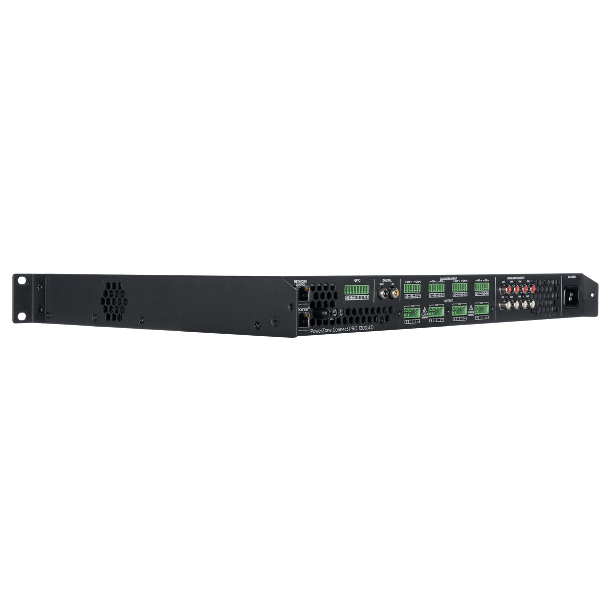 Sonance PowerZone Connect PRO 1200.4D – Amp with Dante Amplifiers Sonance