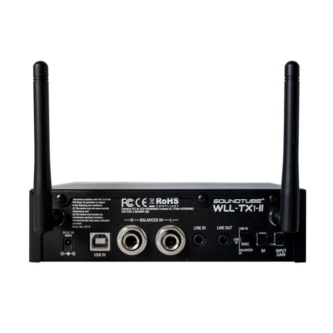 Soundtube WLL-TR-1P-II Tri-band Uncompressed Wireless WLL-TX1 Trans. WLL-RX1P Rec. Sys.