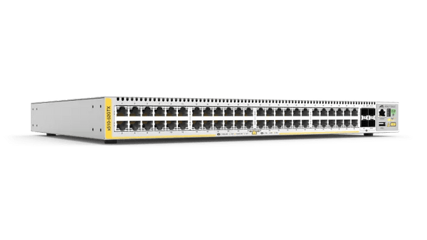 Allied Telesis AT-X510DP-52GTX STACKABLE GIGABIT TOP OF RACK DATACENTER SWITCH 48X10/100/1000T