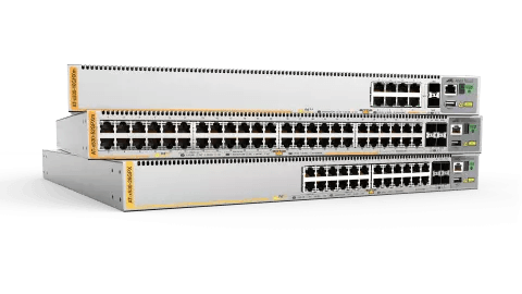 Allied Telesis AT-X530-10GHXM-B15 5YR L3 STACKABLE SWITCH 8X 100M/1/2.5/5G-T POE 2X SFP PORTS
