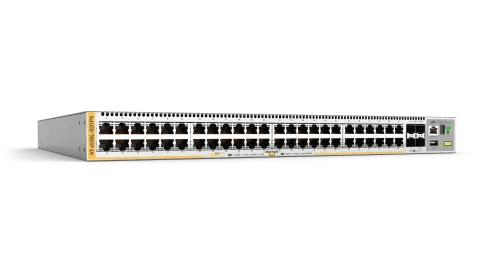 Allied Telesis AT-X530L-52GPX-10 48PORT L3 STACKABLE SW 1000-T POE+ 4PORT SFP+ & DUAL FIXED PSU