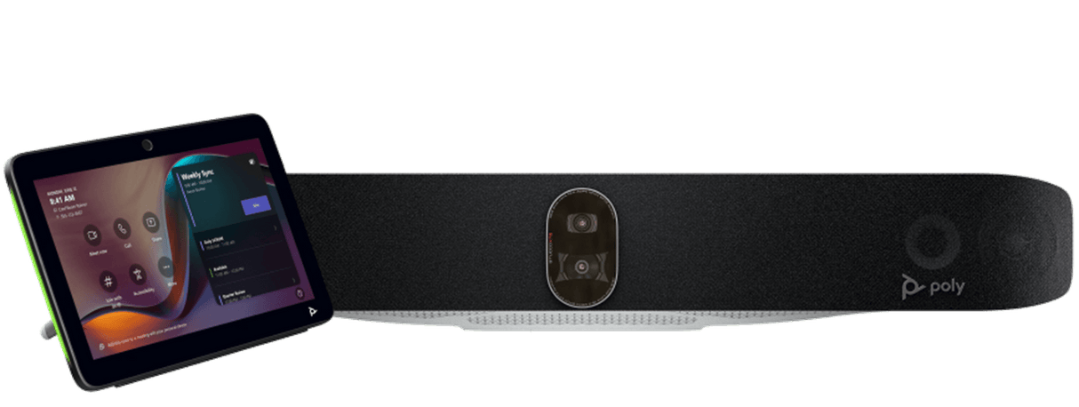 HP Poly Studio X72 All-In-One Video Bar with TC10 Controller Kit