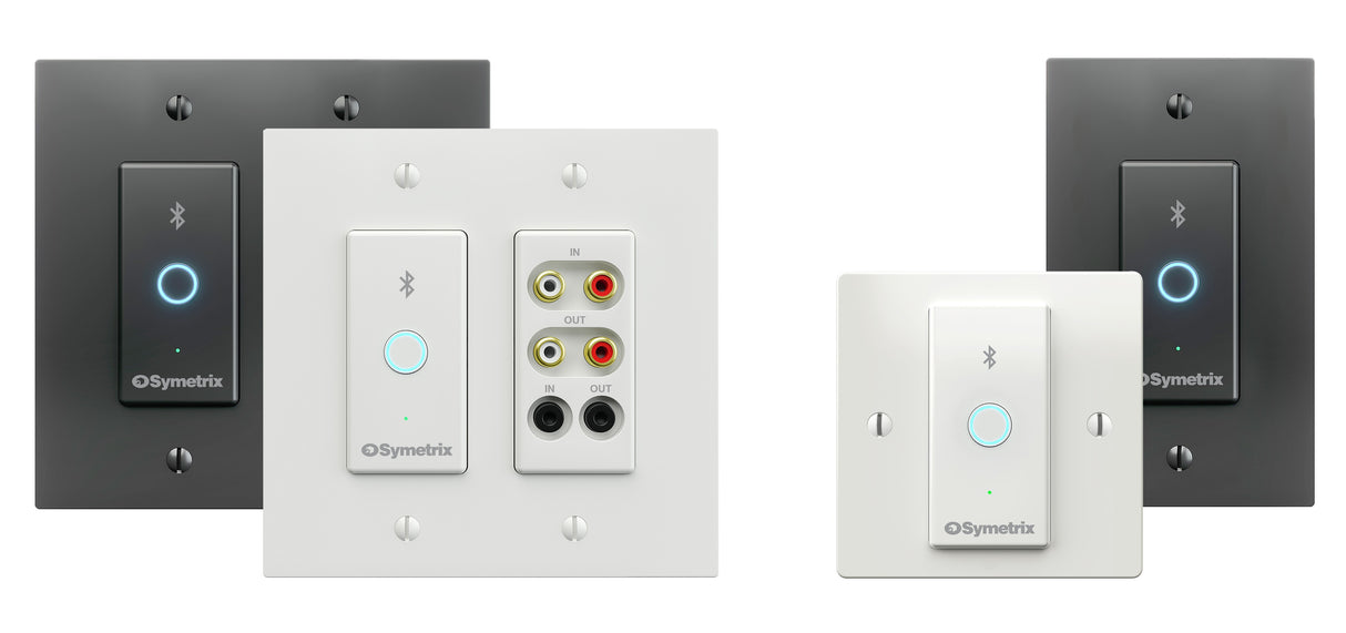 Symetrix 80-0185 xIO Bluetooth, White, US Audio Components Symetrix